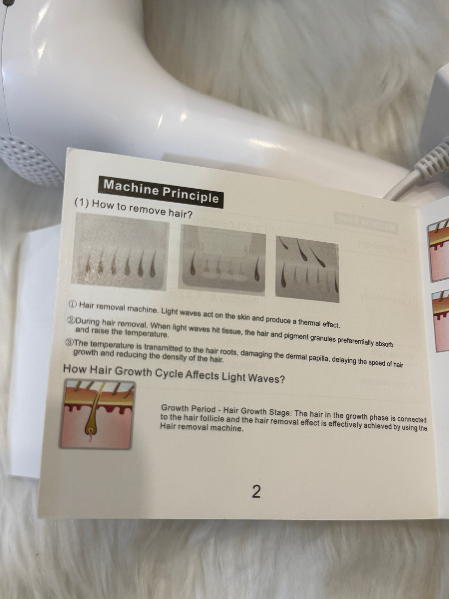 Hair removal device
