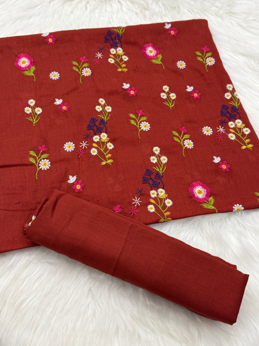 Embroidered 2Pc