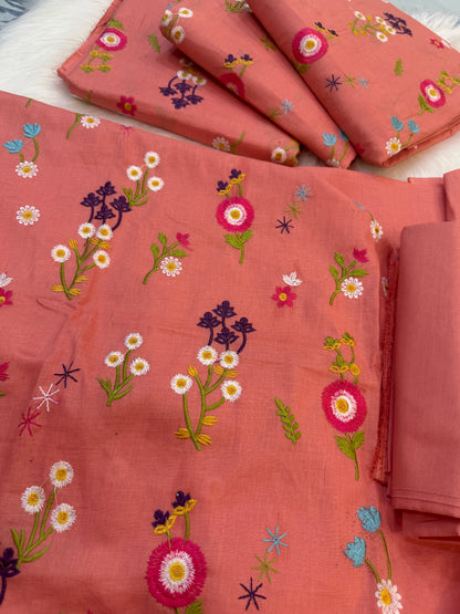 Embroidered 2pc