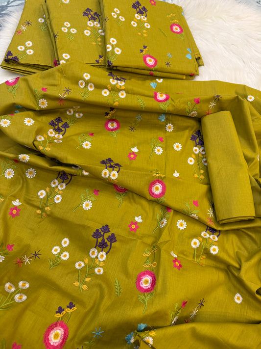 Embroidered 2pc