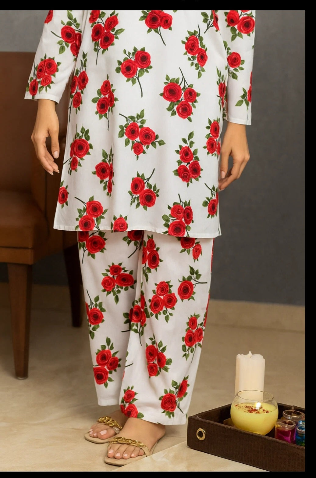 2PC Lilen Unstiched Suit