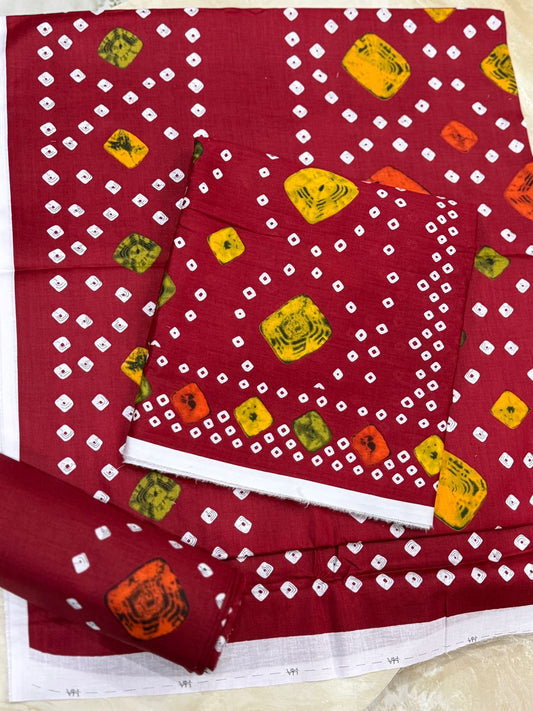 Alkaram | Unstitched 3 Pc Printed Lawn Suit With Lawn Dupatta