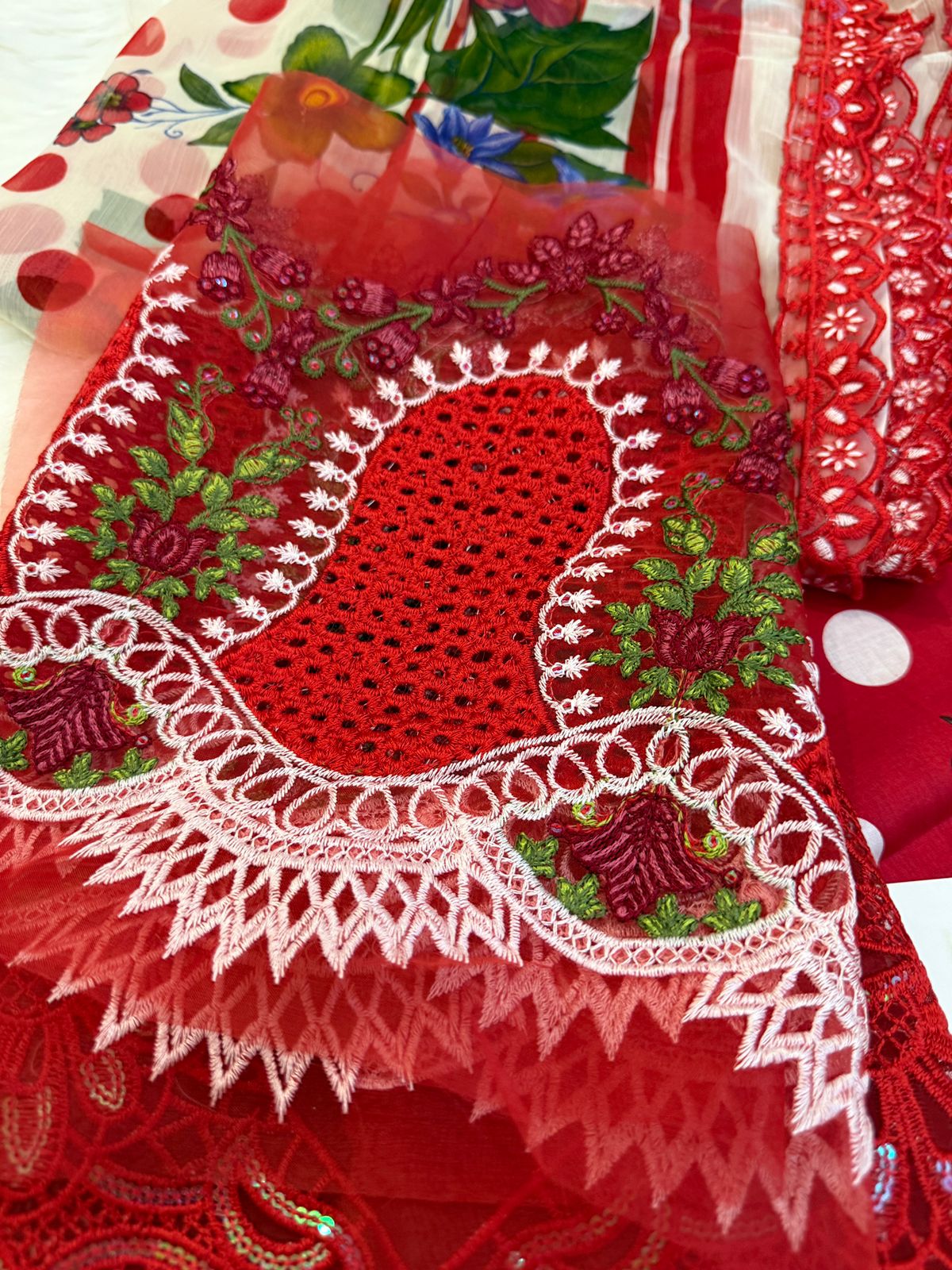 Embroidered 3pc
