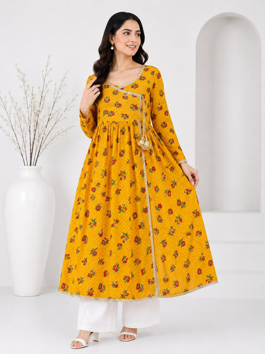 printed frock