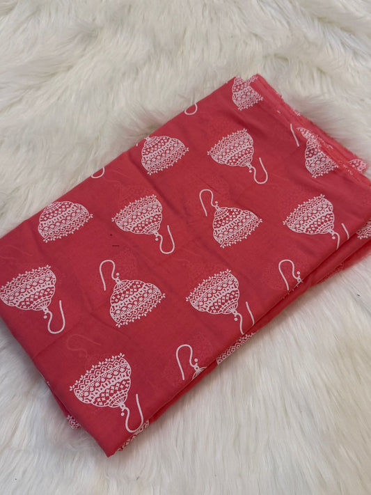 2PC printed Lawn