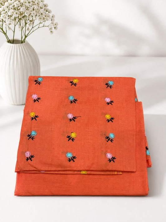 Mahveen – Premium Embroidered Unstitched 2 Piece Lawn Suit