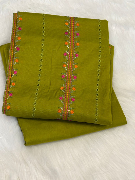2PC EMBROIDERED