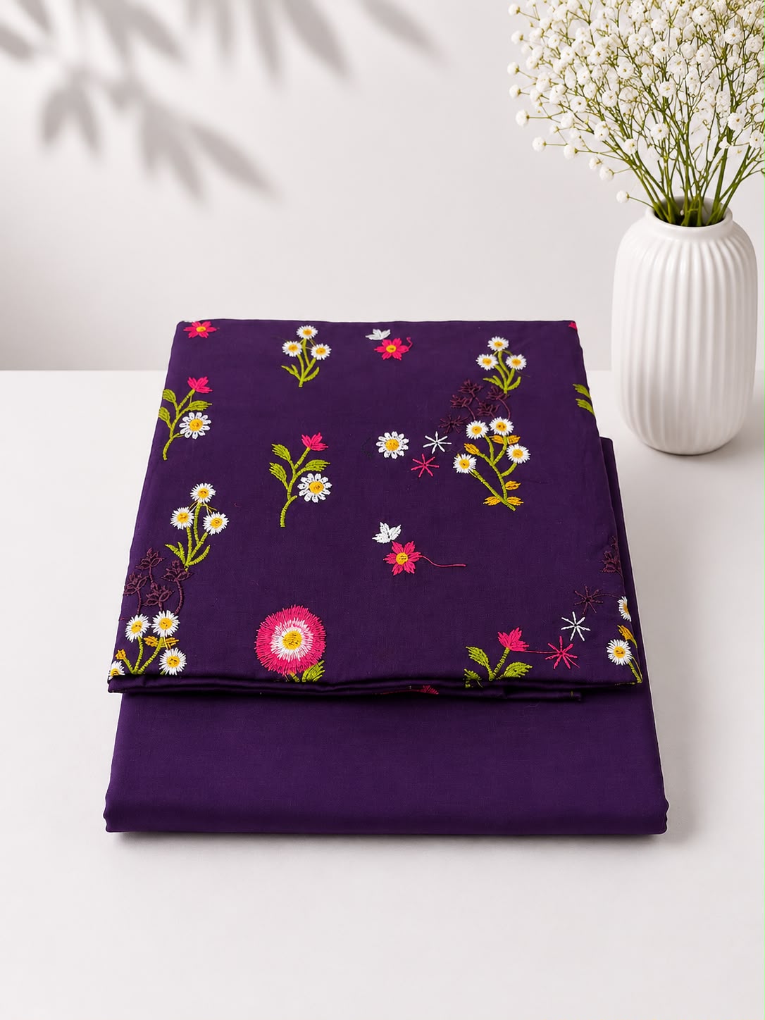 Flora Blossom Embroidered Lawn