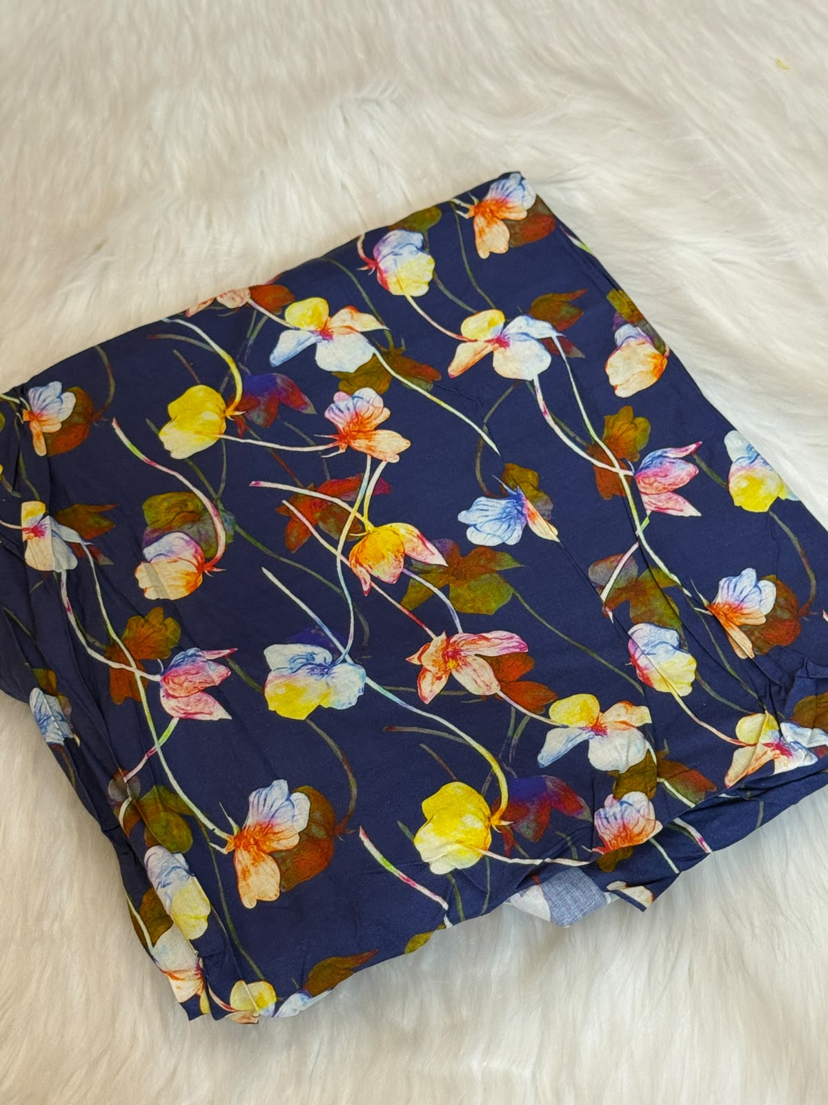 Printed Linen 2-Piece Suit