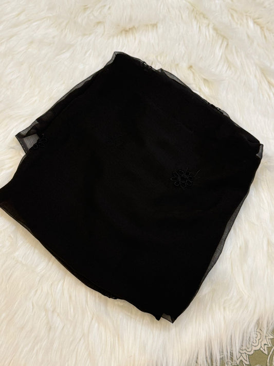 Chiffon embroidered dupatta