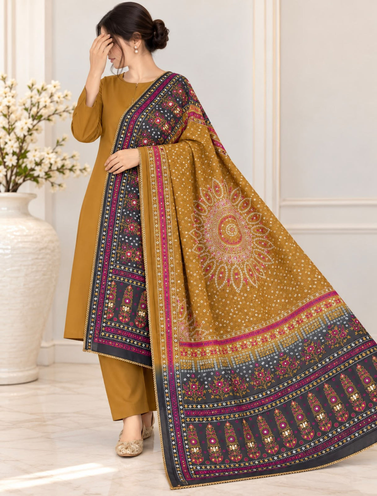 Chunnari dupatta