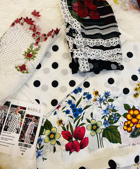 Embroidered 3pc