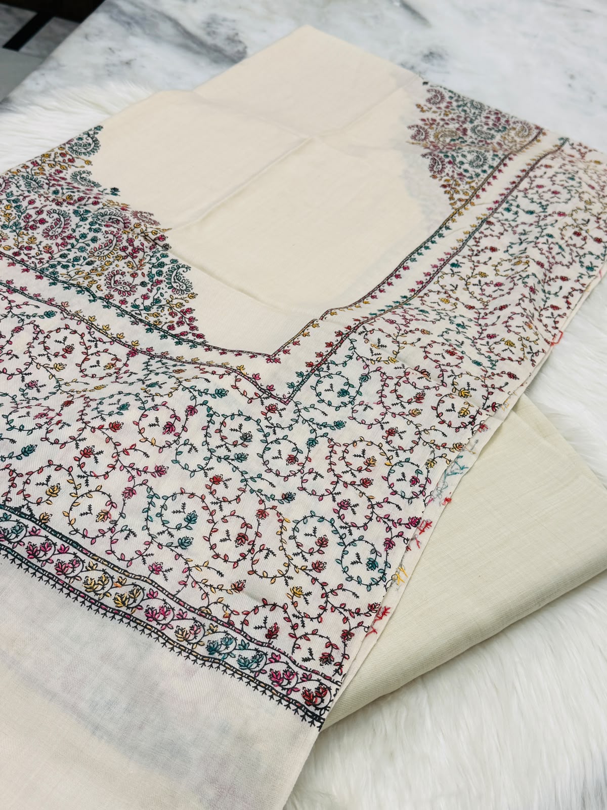 Pashmina Kacha Tanka Taj 3PC