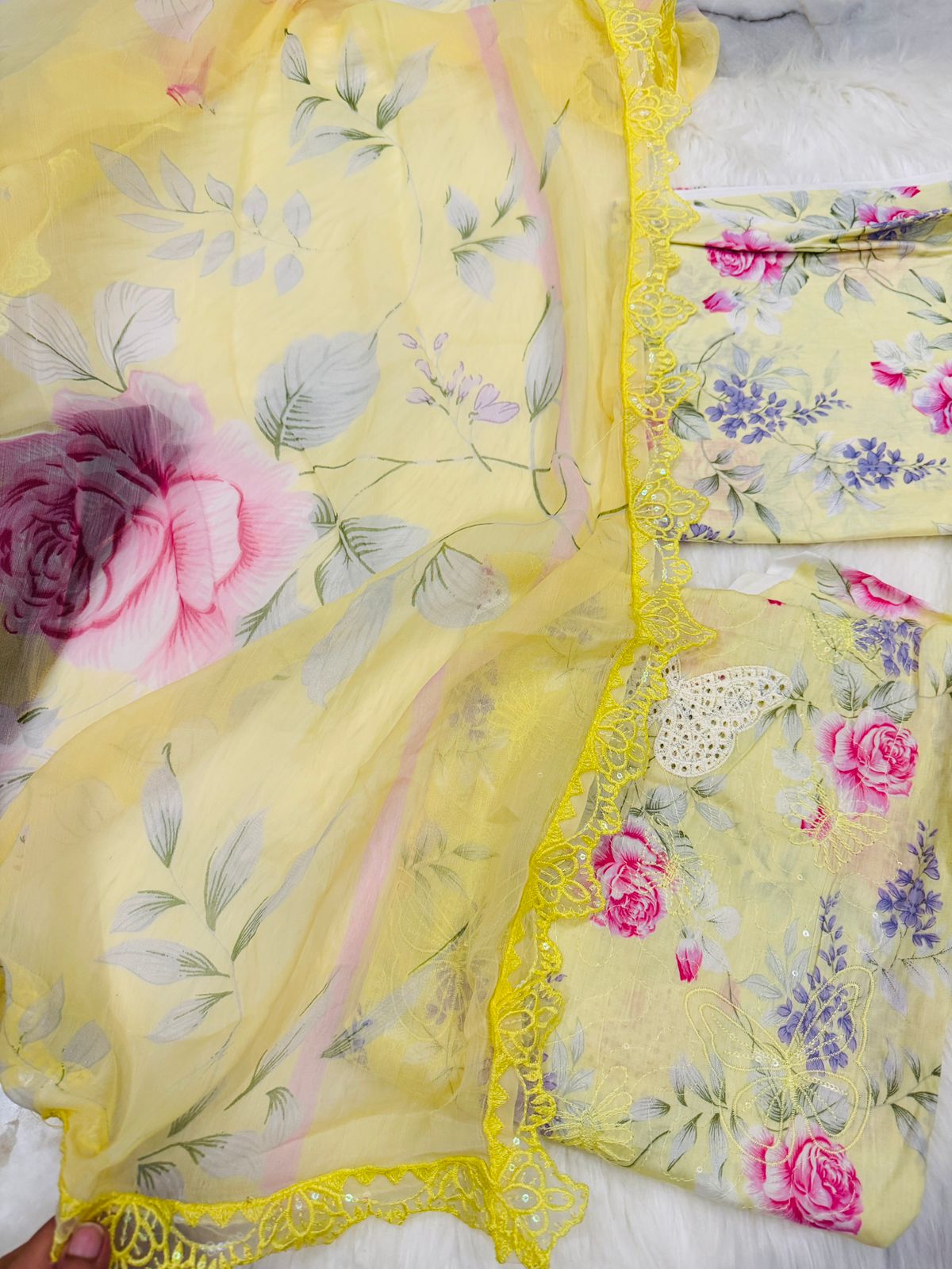 Embroidered 3pc