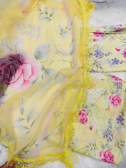Embroidered 3pc