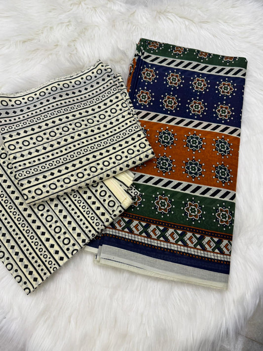 Printed Lawn 3PC
