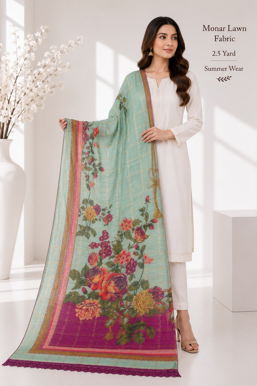 Monar Lawn Fabric