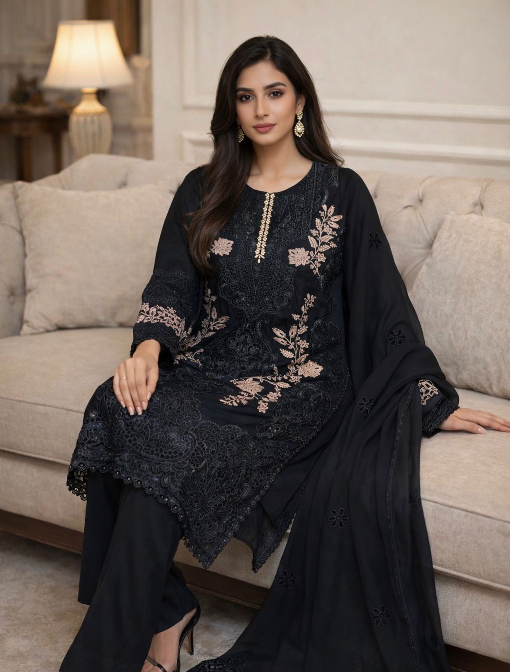 Luxury Lawn 3PC