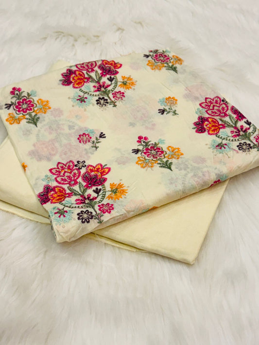 Embroidered 2PC