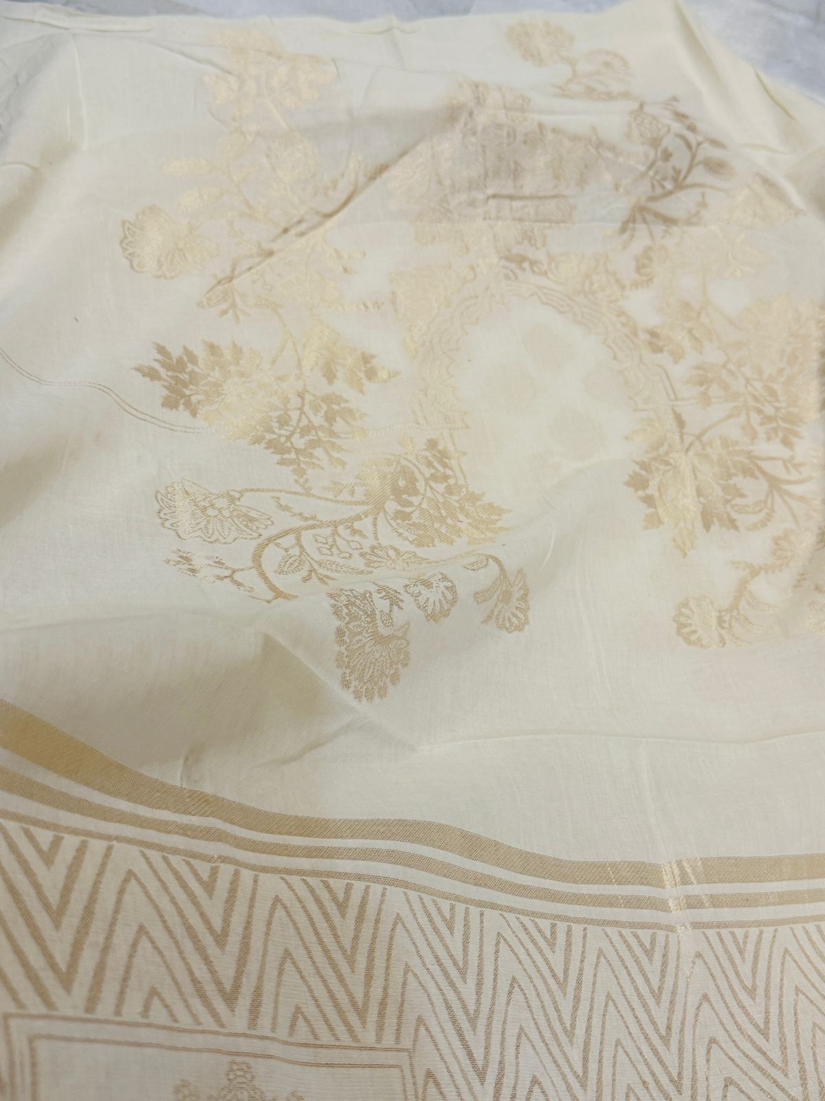 Lawn jacquard shirt