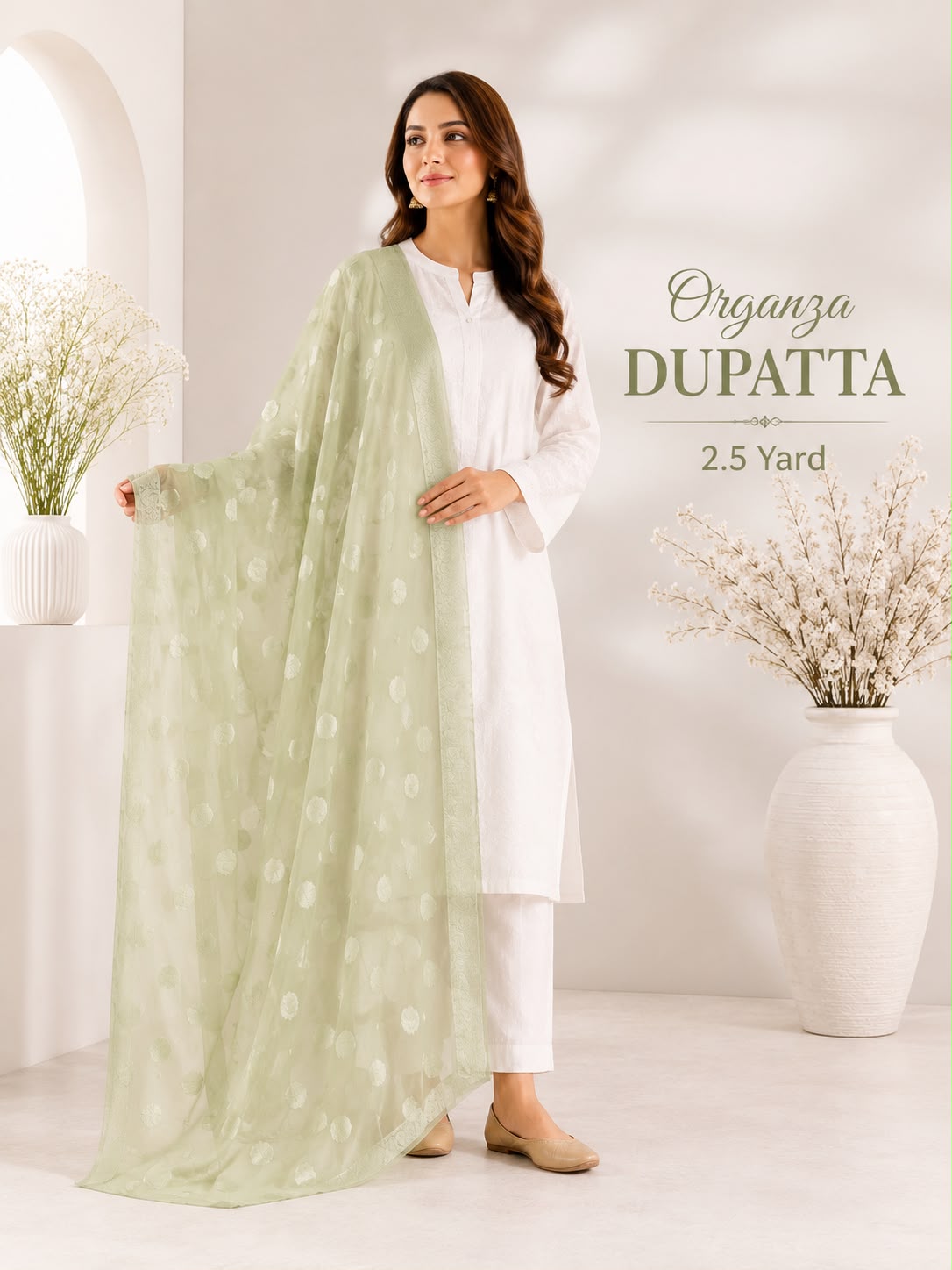 Organza Dupatta