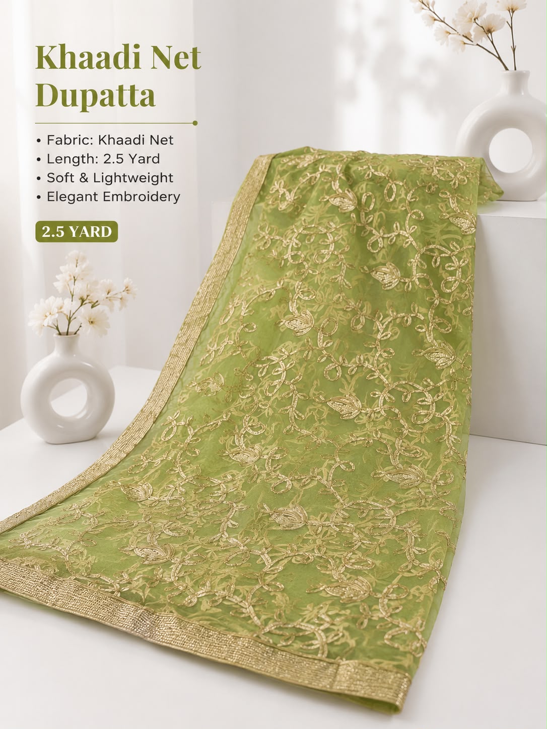 Gotta work dupatta