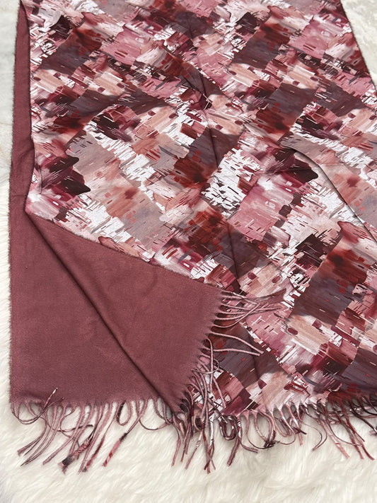 Cozy Wool Mini Shawl
