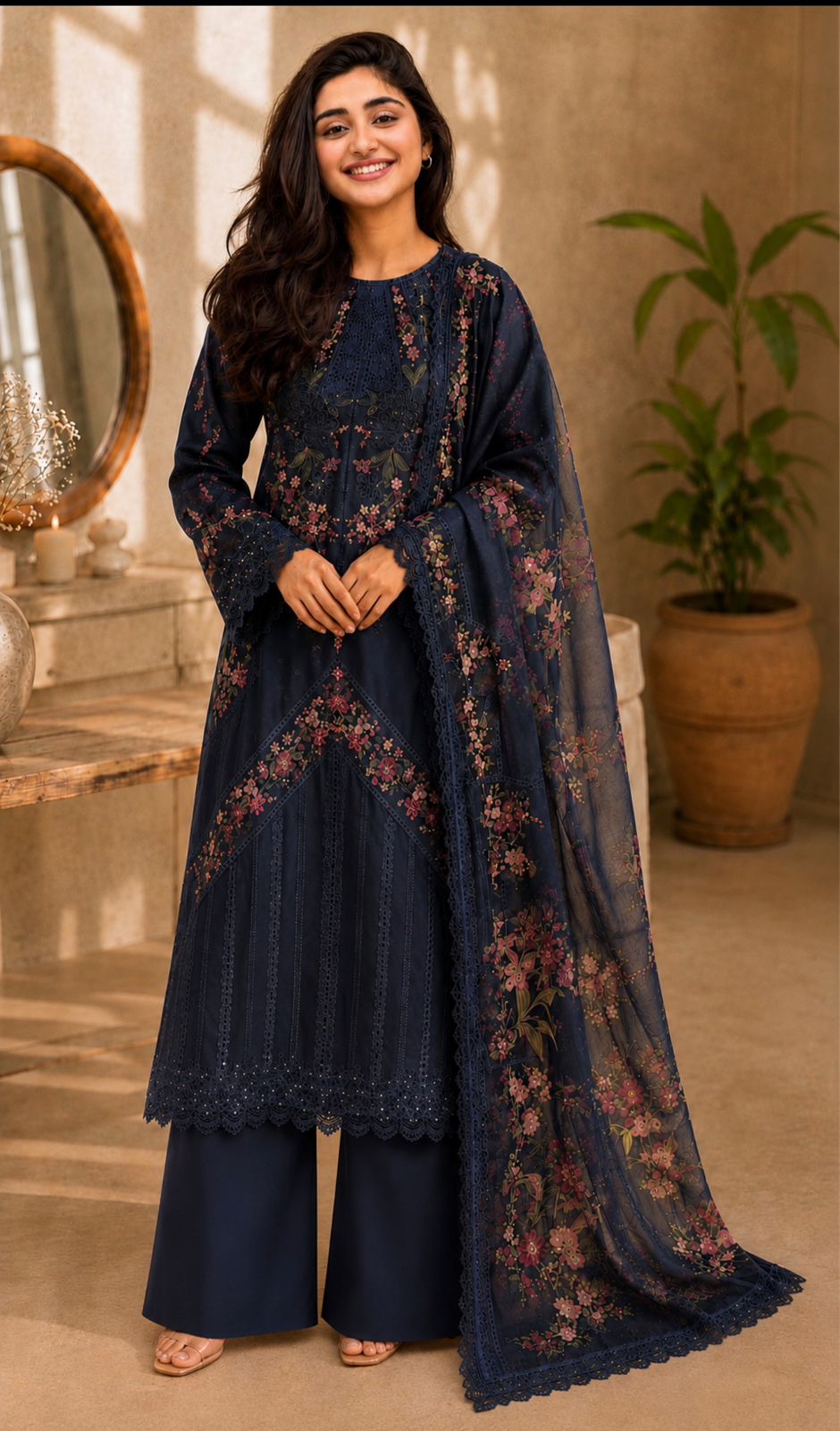 Luxury Lawn 3pc