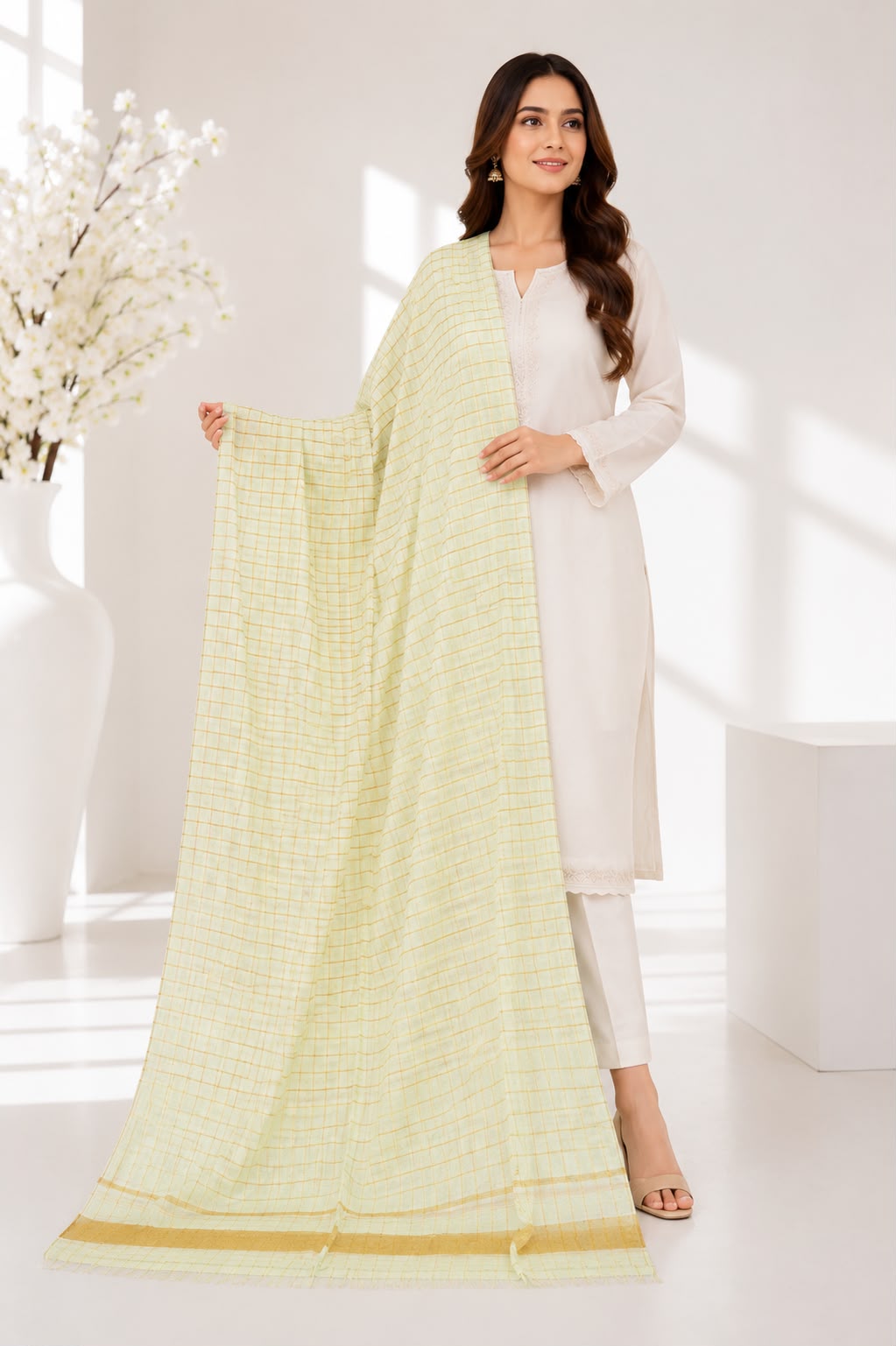 Cotton net Fabric