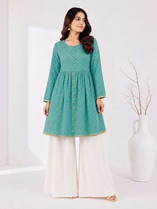 printed frock