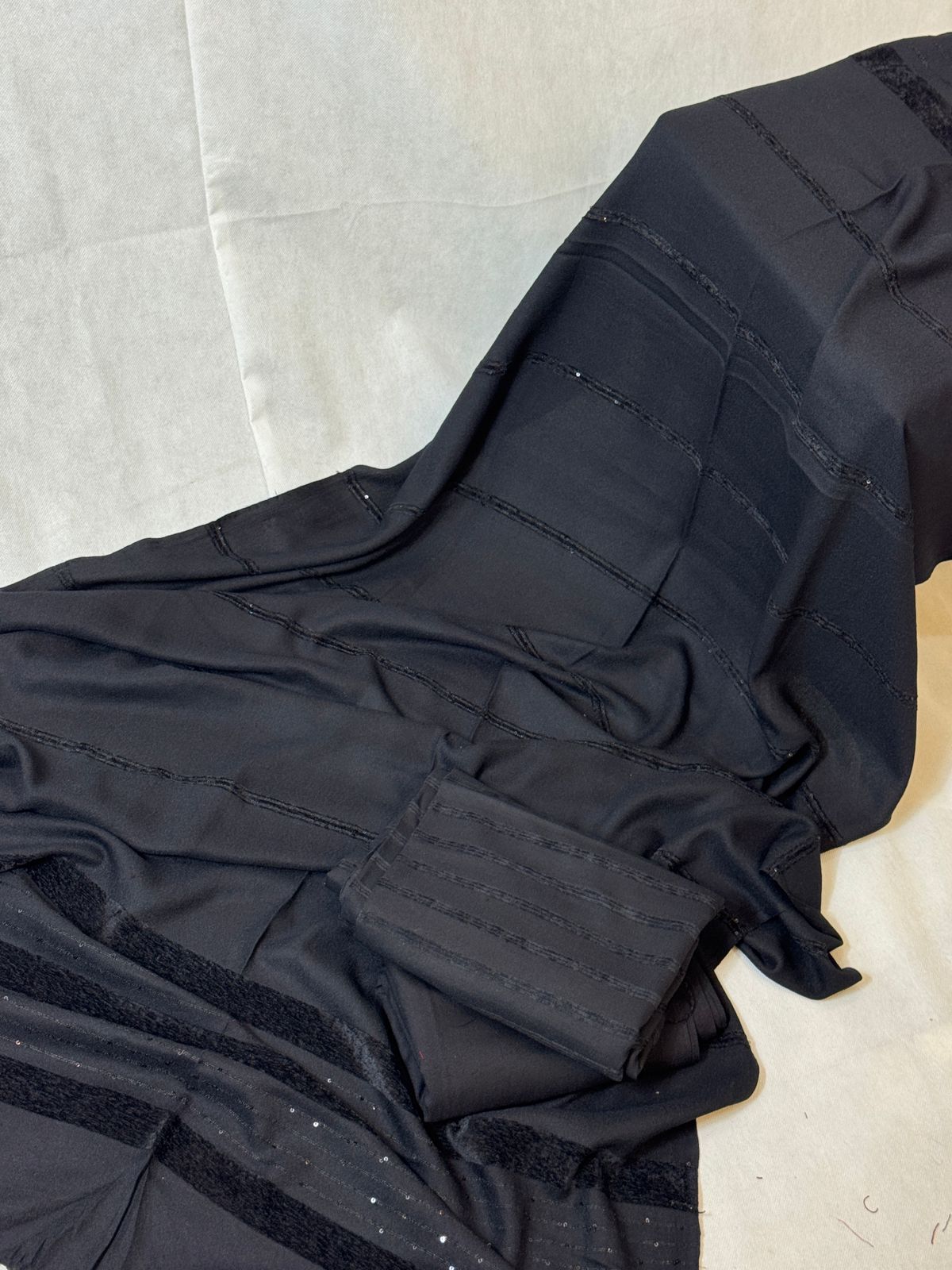 Three pc dhank velvet suit