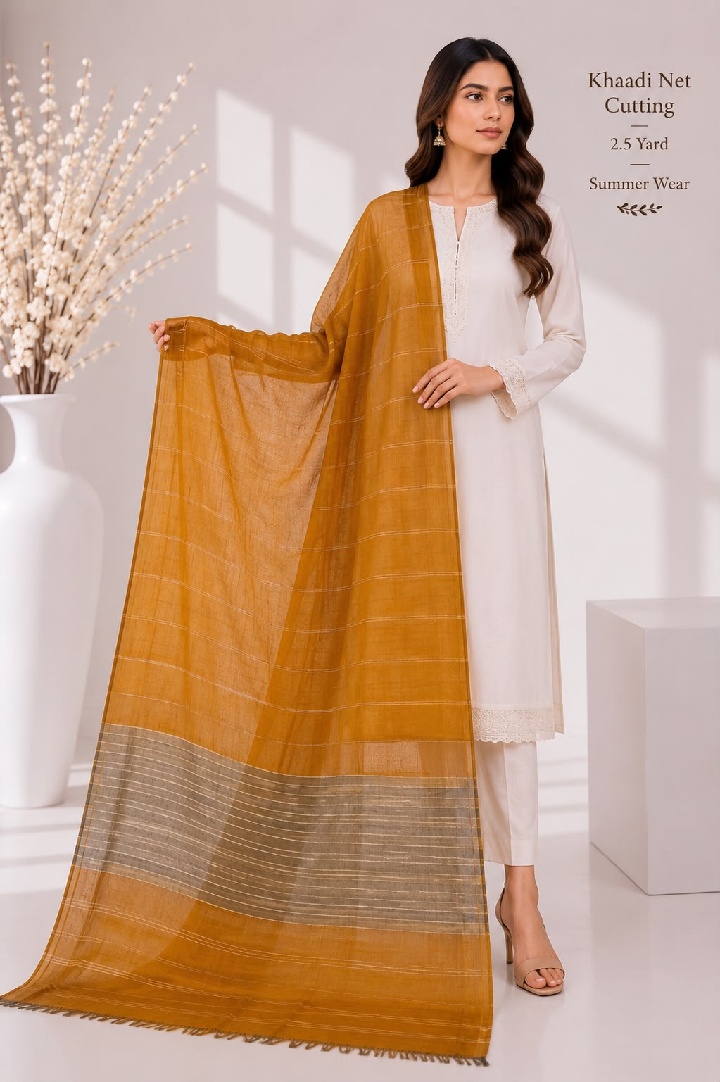 Khaadi Net Fabric